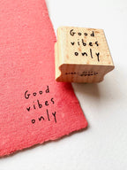 Stempel - Good vibes only