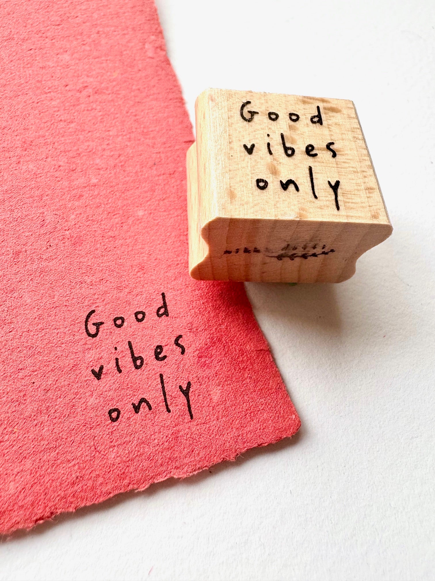 Stempel - Good vibes only