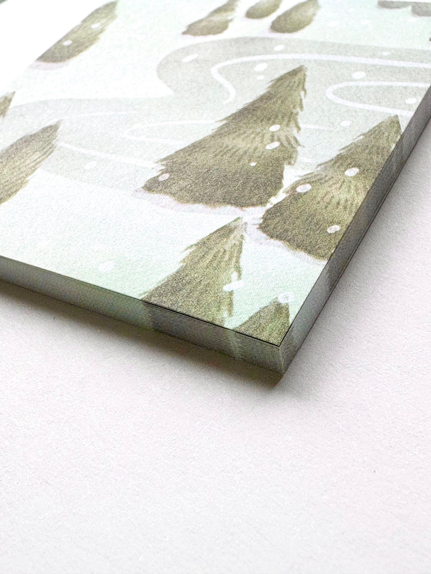 Sticky notes - Winter lake