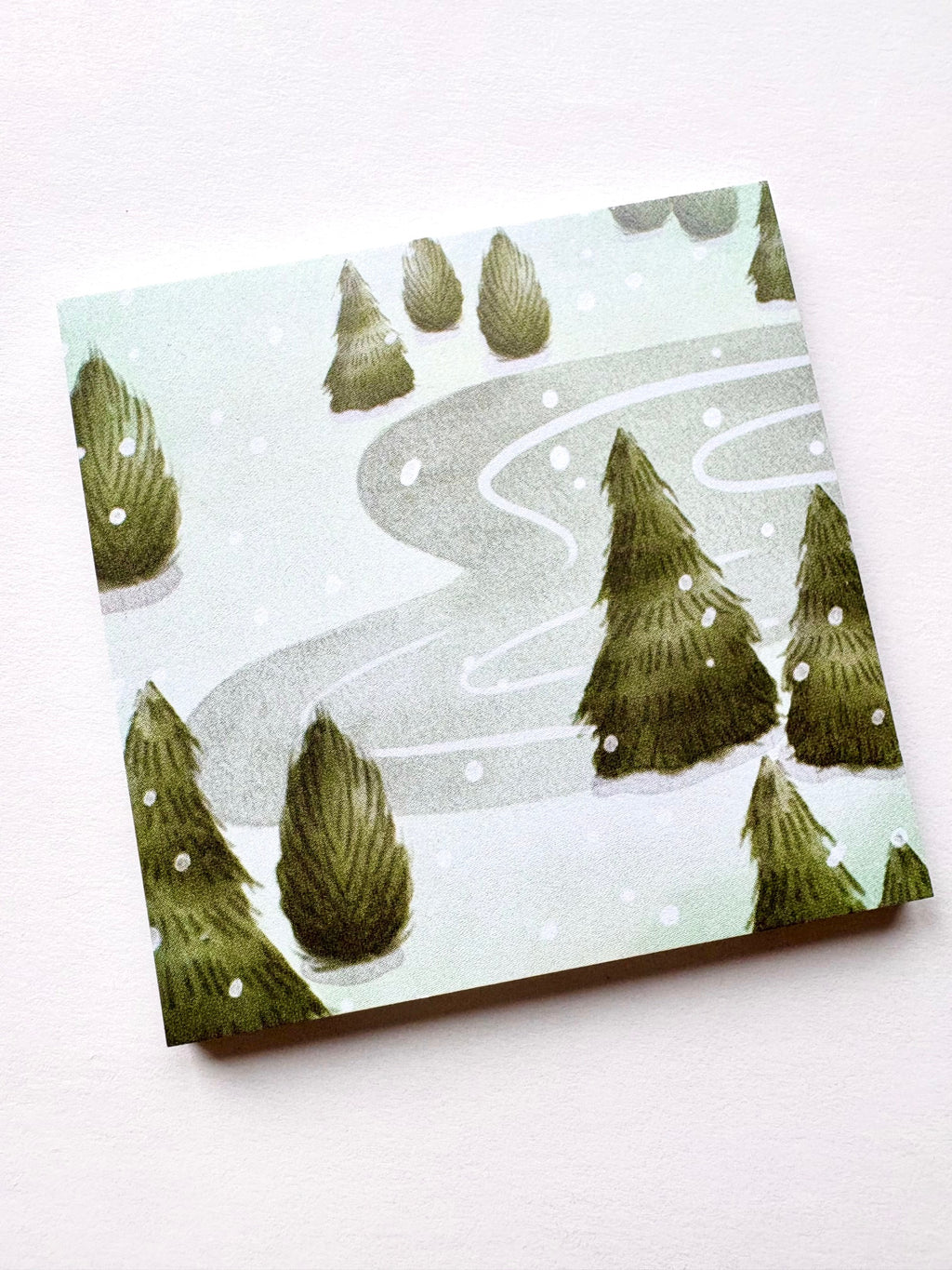 Sticky notes - Winter lake