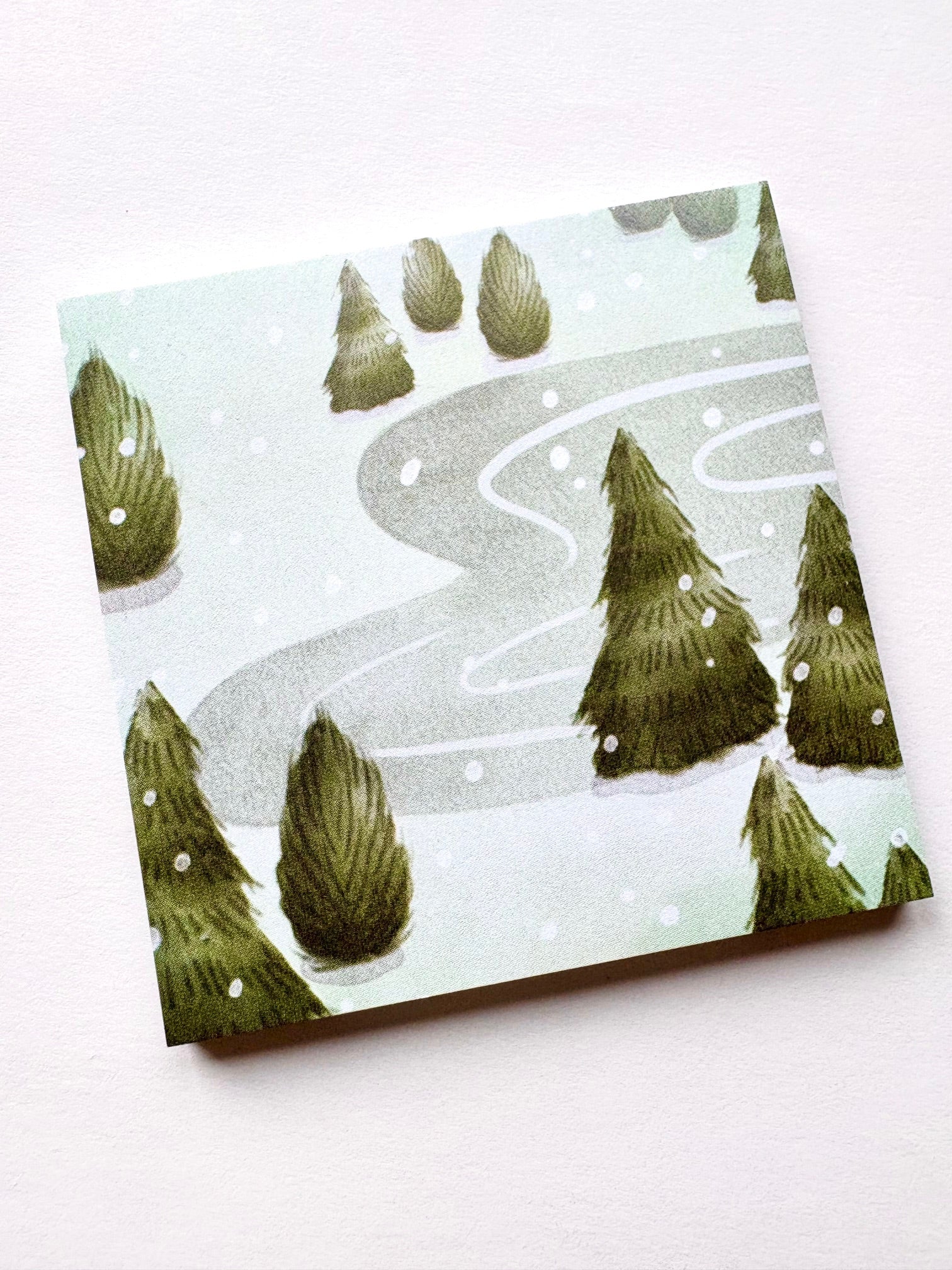 Sticky notes - Winter lake