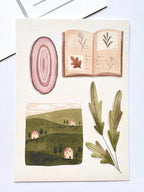 Ansichtkaart - Field notes