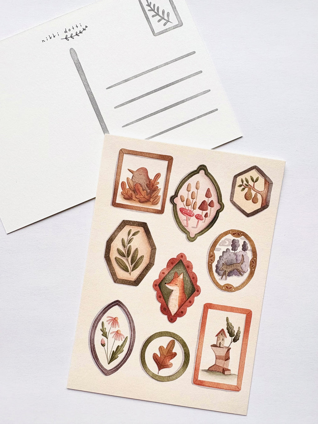 Ansichtkaart - Frames