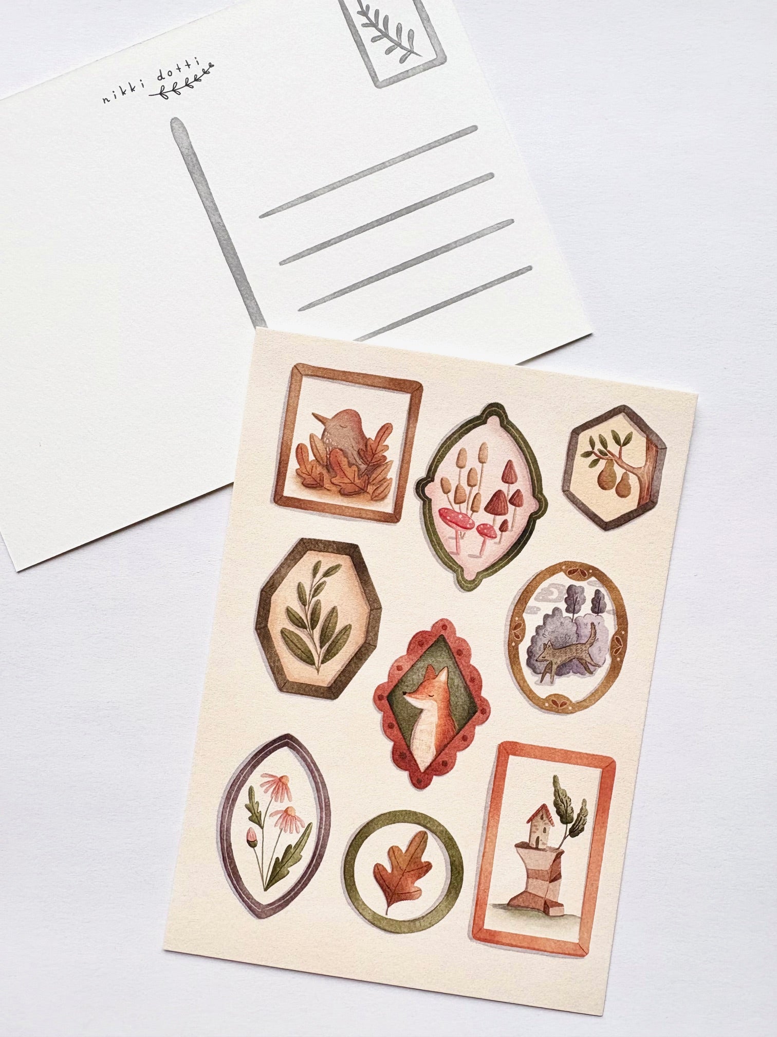 Ansichtkaart - Frames