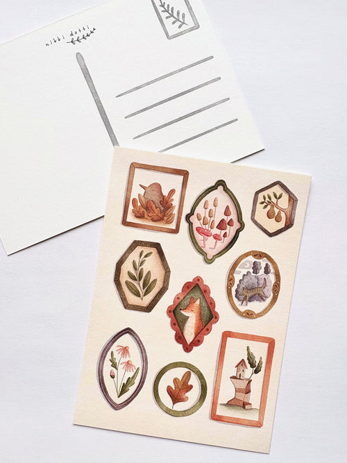 Ansichtkaart - Frames