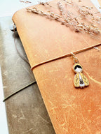 Enamel charm - Dotti girl