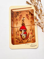 Enamel charm - Mushrooms