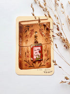 Enamel charm - Book