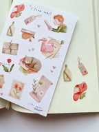 Stickervel - I love mail