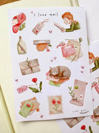 Stickervel - I love mail
