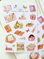 Sticker sheet - Sunny reading days