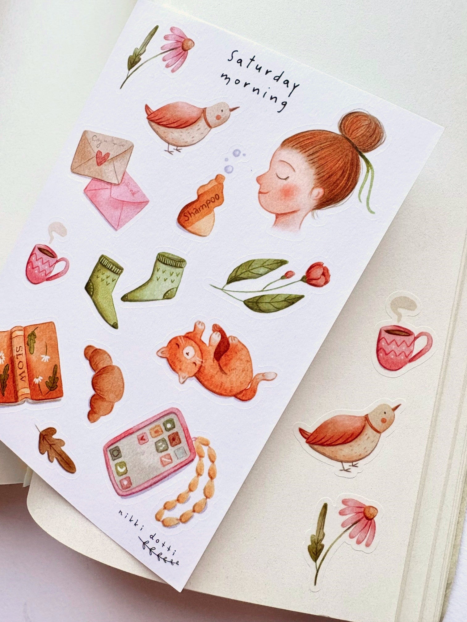 Stickervel - Saturday morning