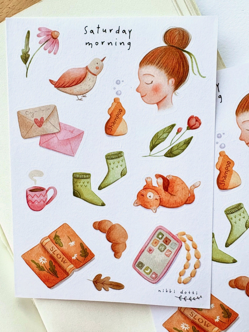 Stickervel - Saturday morning