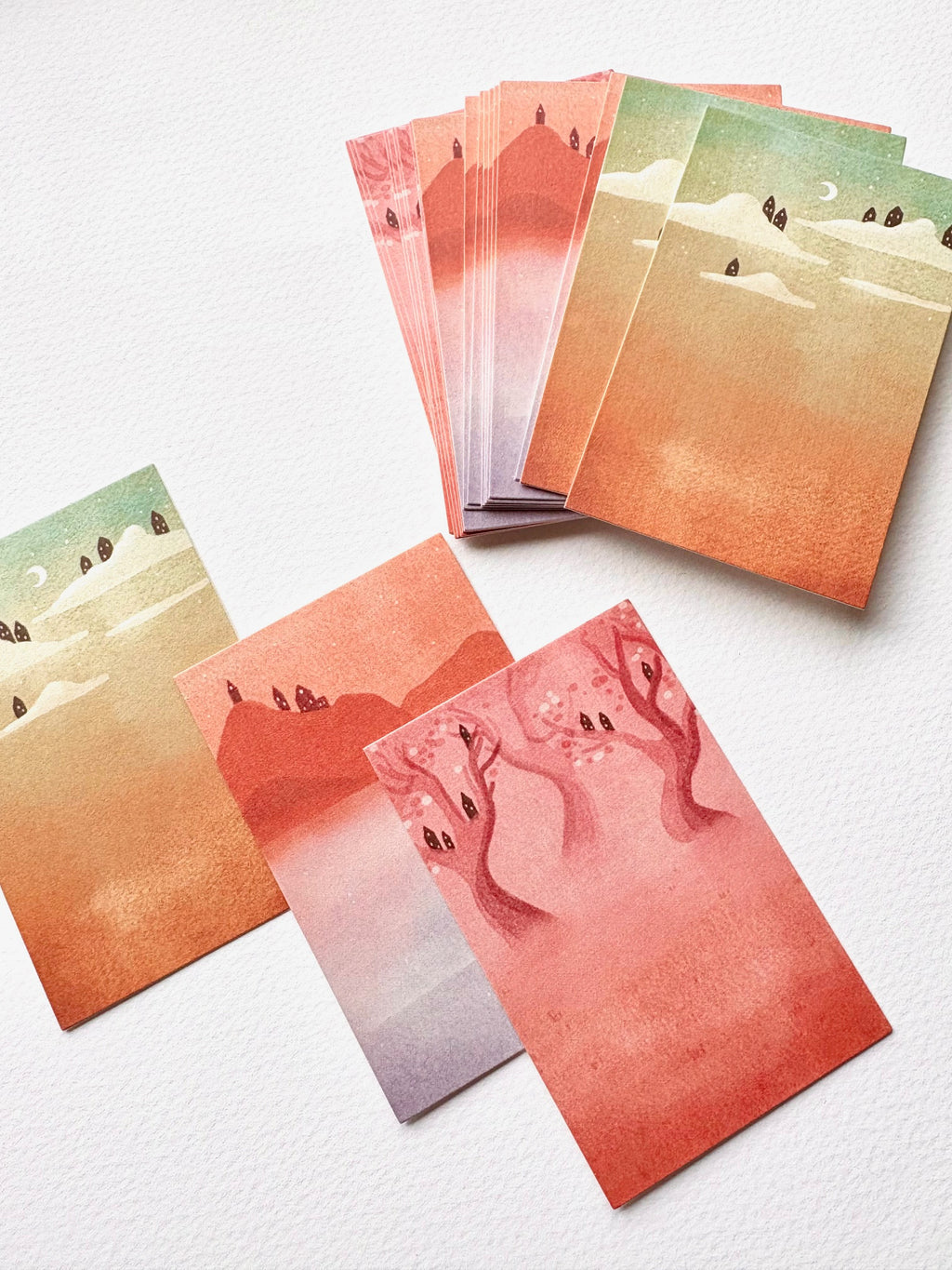 Notitiekaartjes - Tiny houses