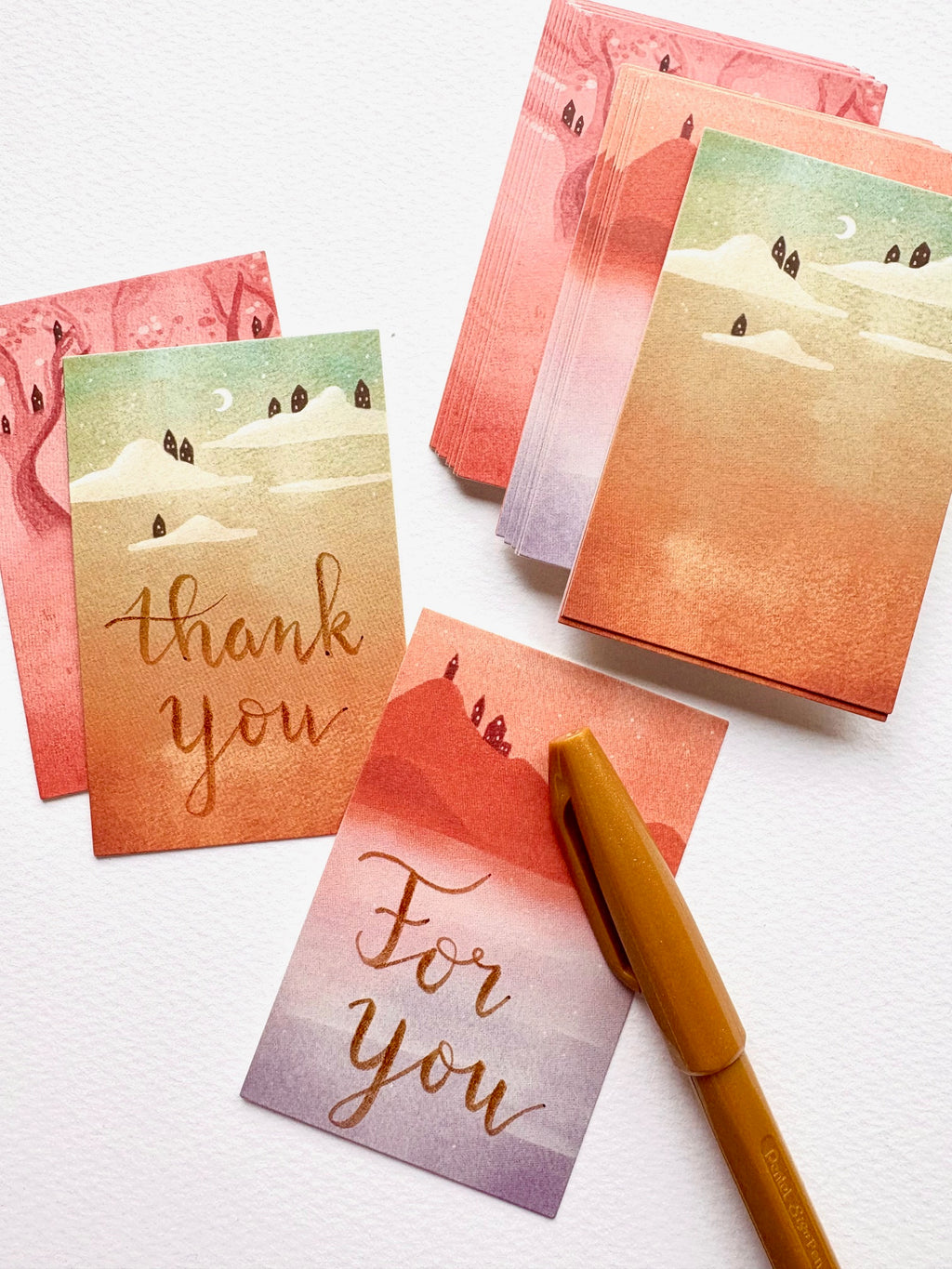 Notitiekaartjes - Tiny houses