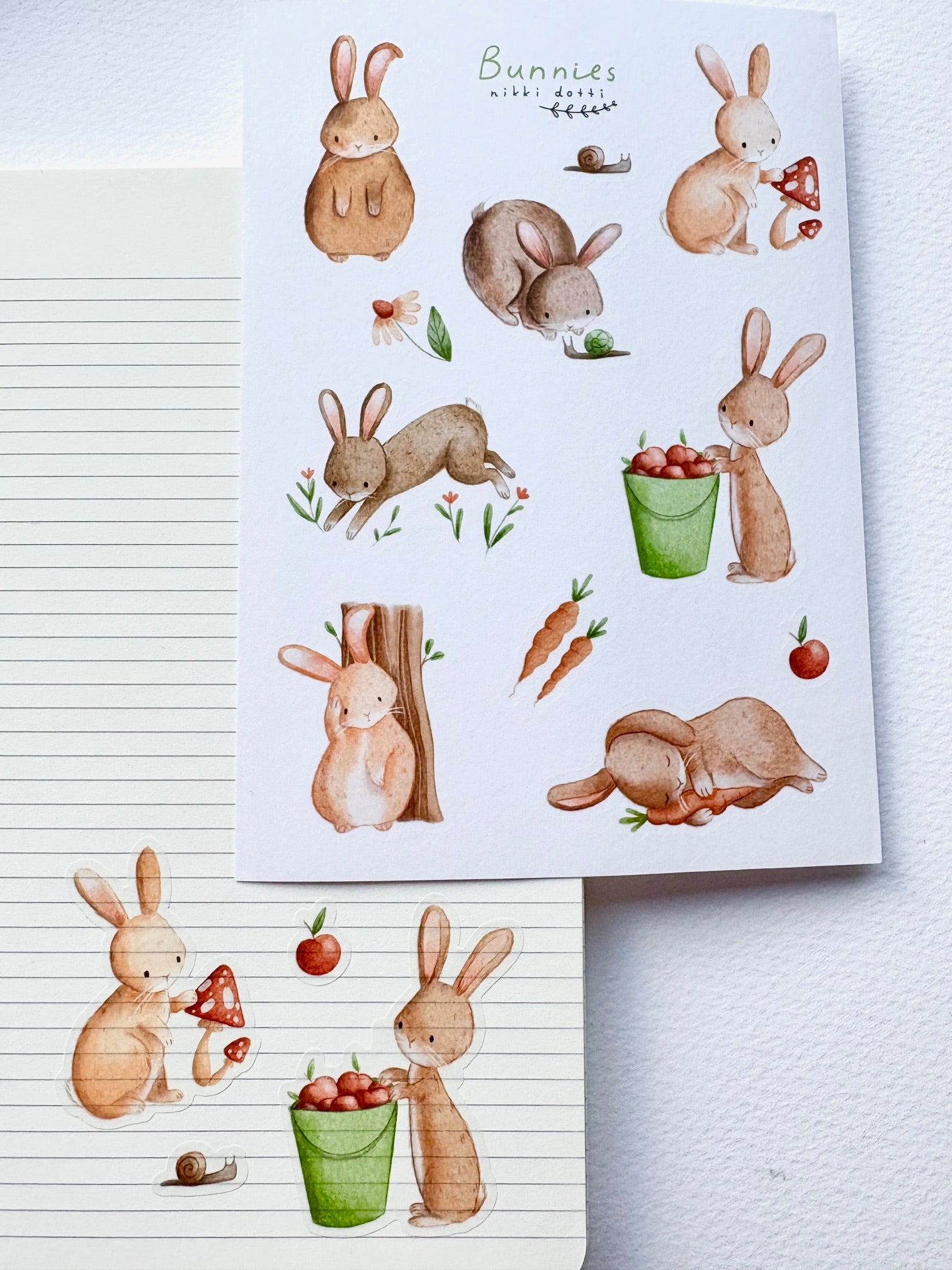 Stickervel - Bunnies
