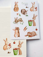 Sticker sheet - Bunnies