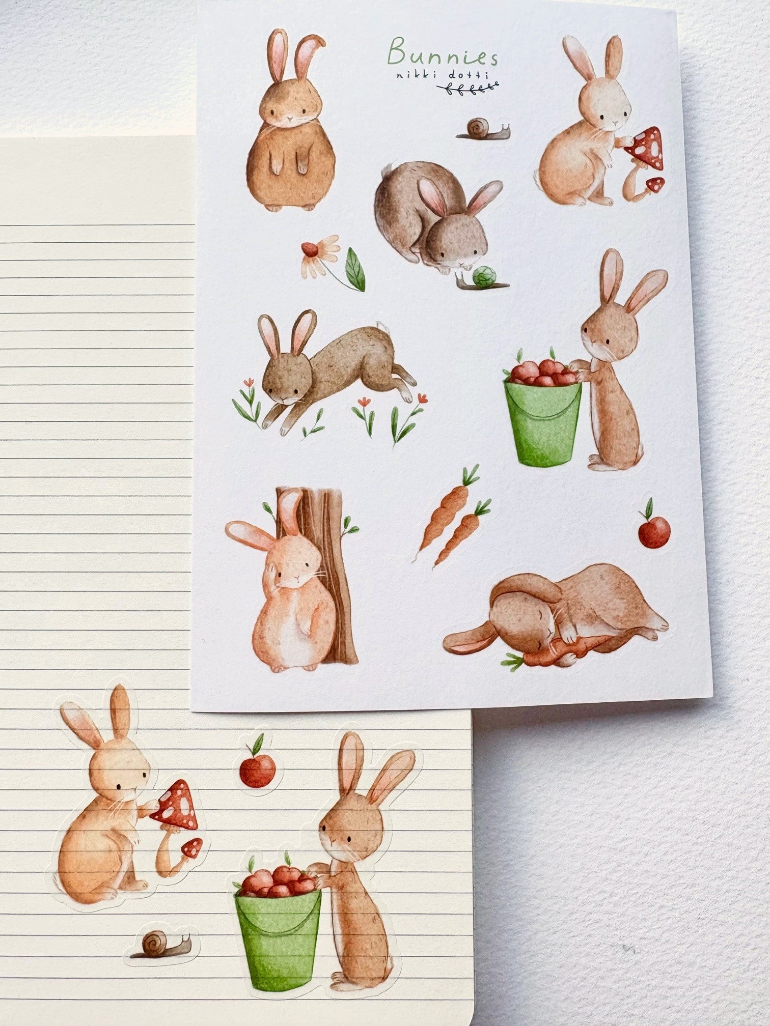 Stickervel - Bunnies