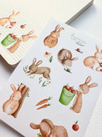 Sticker sheet - Bunnies