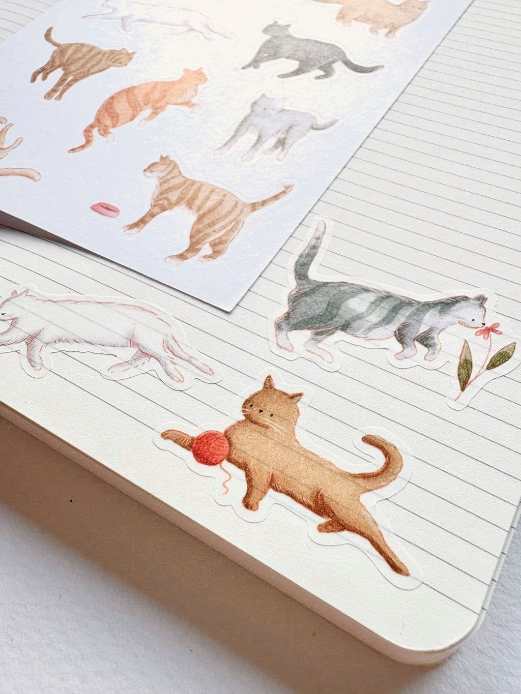 Stickervel - I love cats