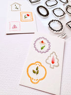 Clear stamps - Cute frames