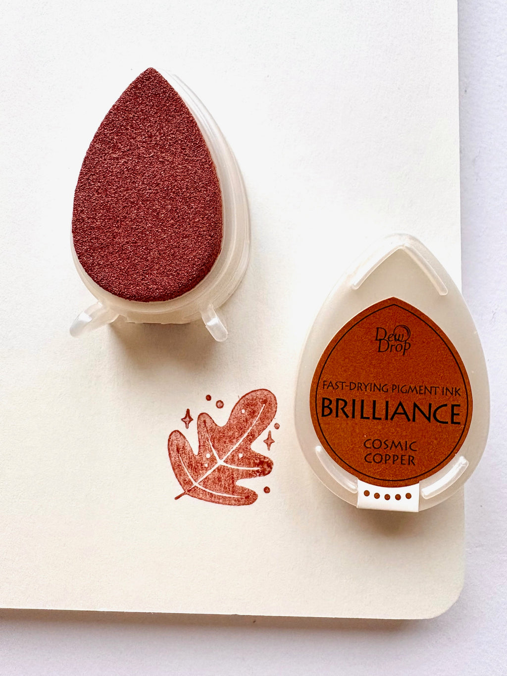 Tsukineko Brilliance - Cosmic Copper