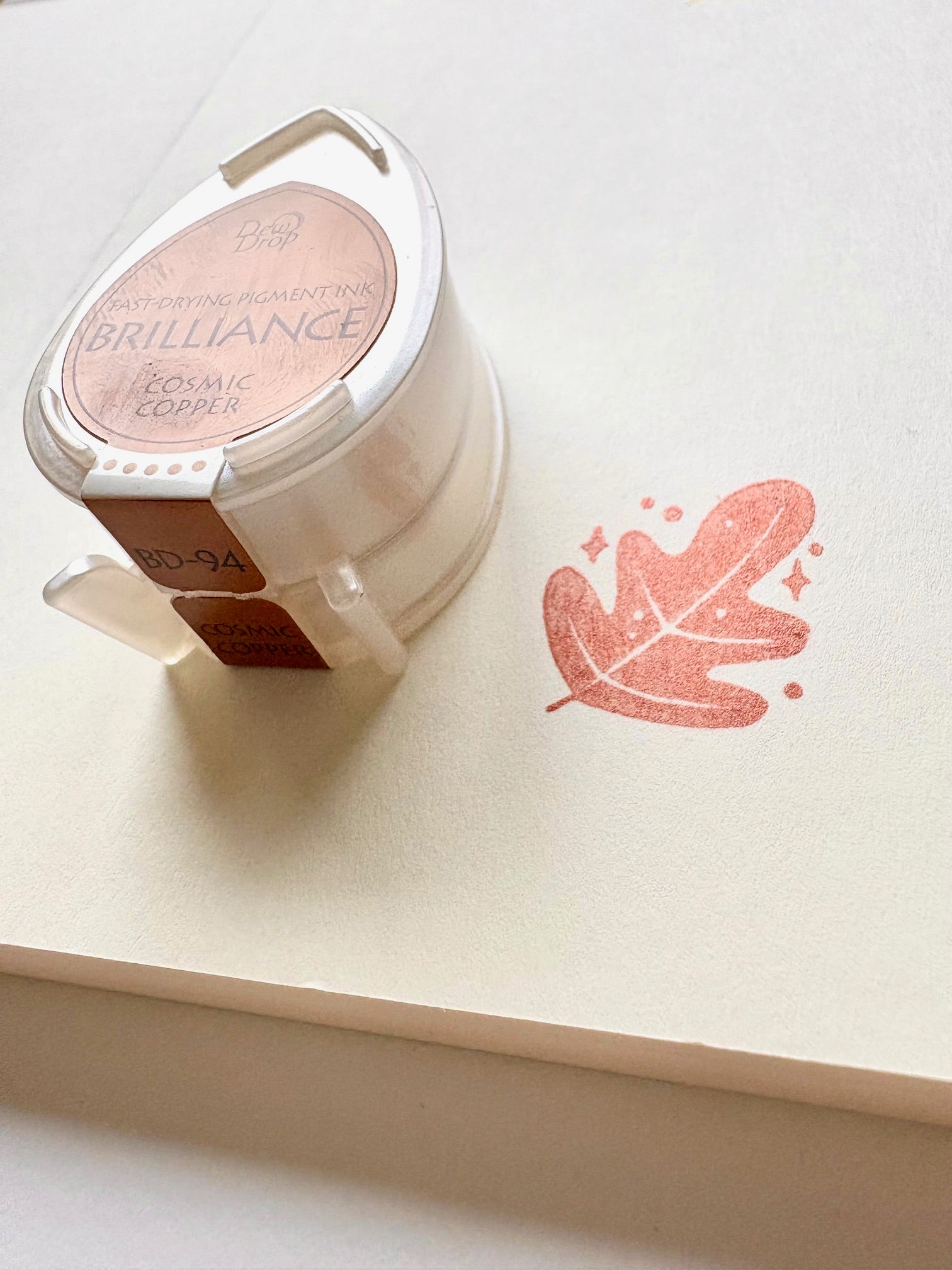 Tsukineko Brilliance - Cosmic Copper