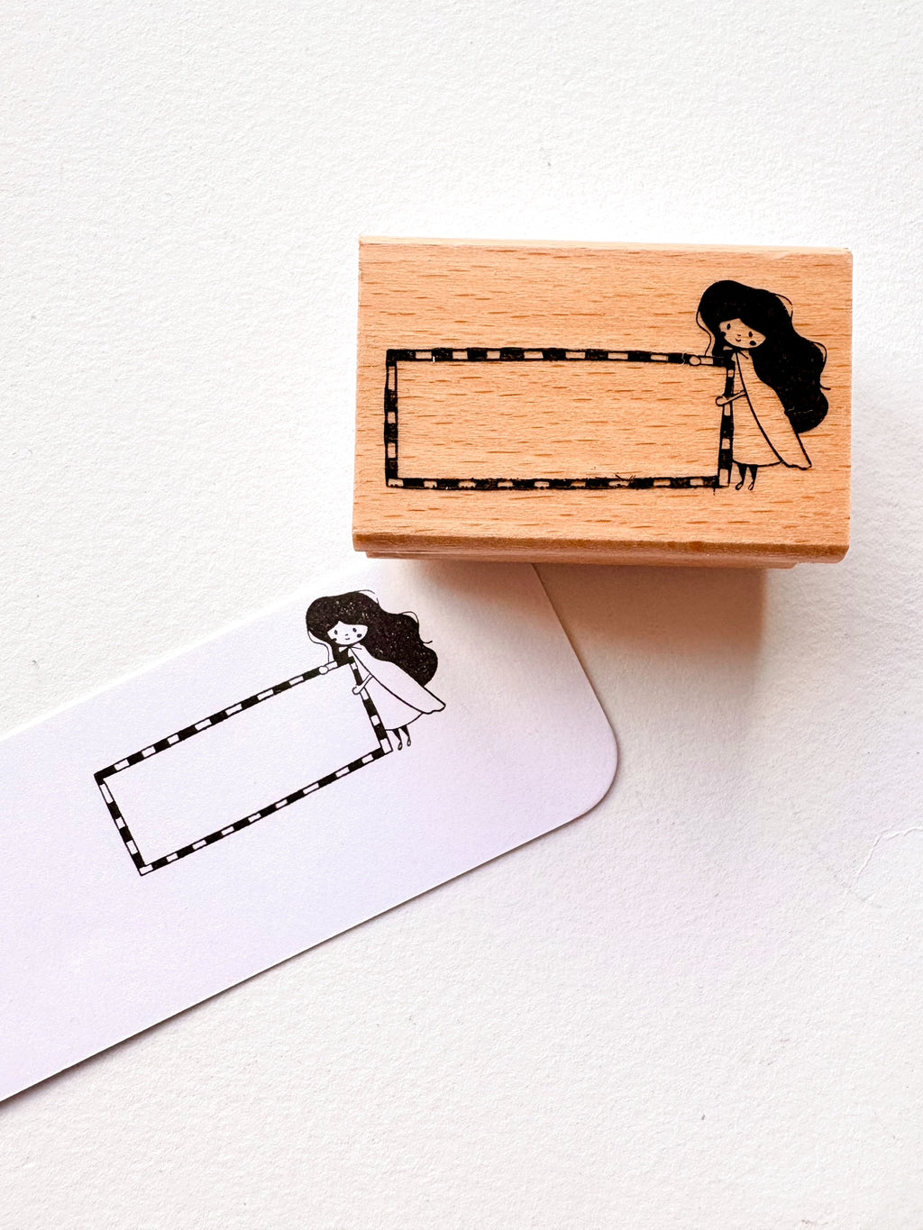 Stempel - Girl sign