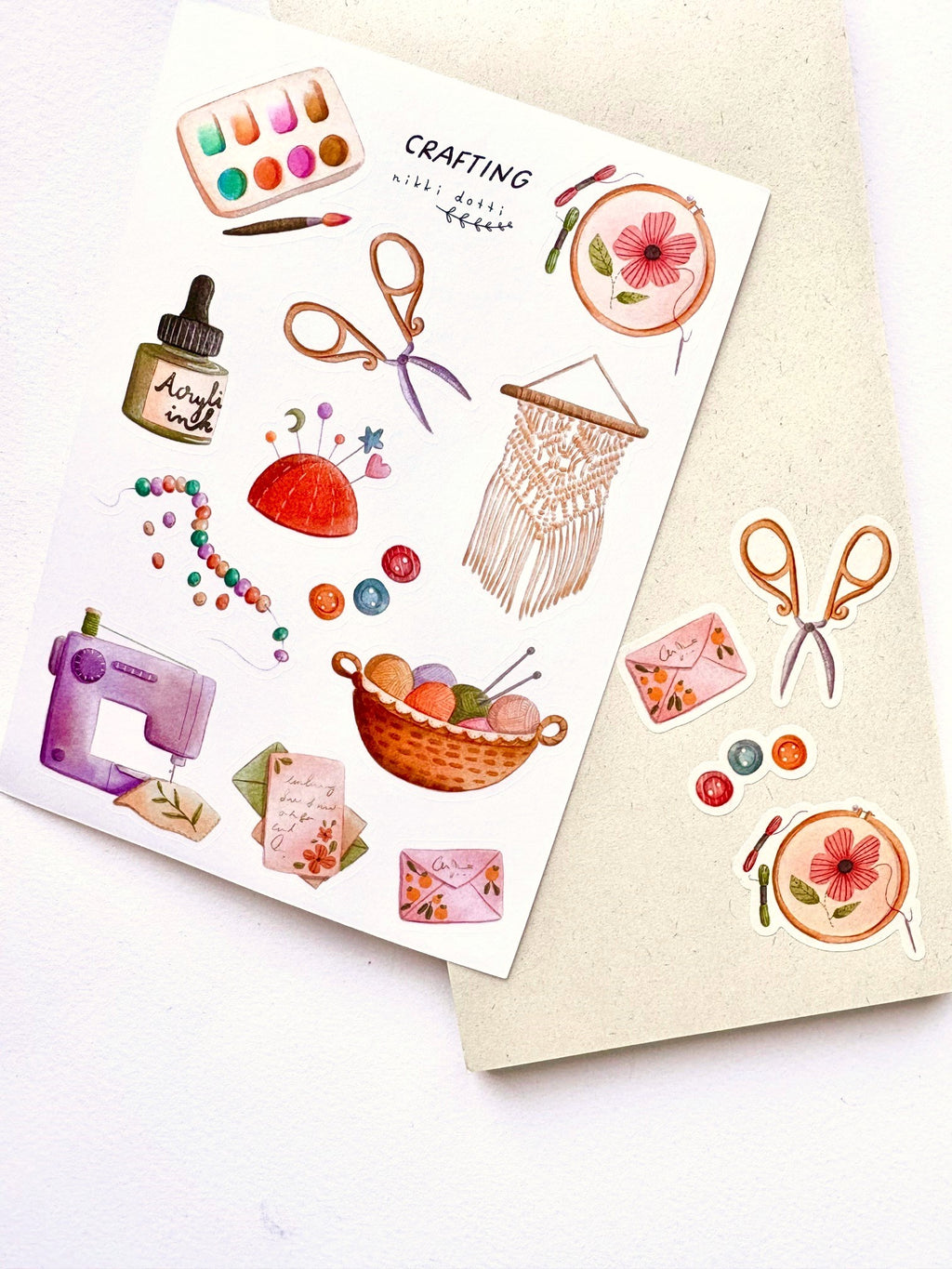 Stickervel - Crafting