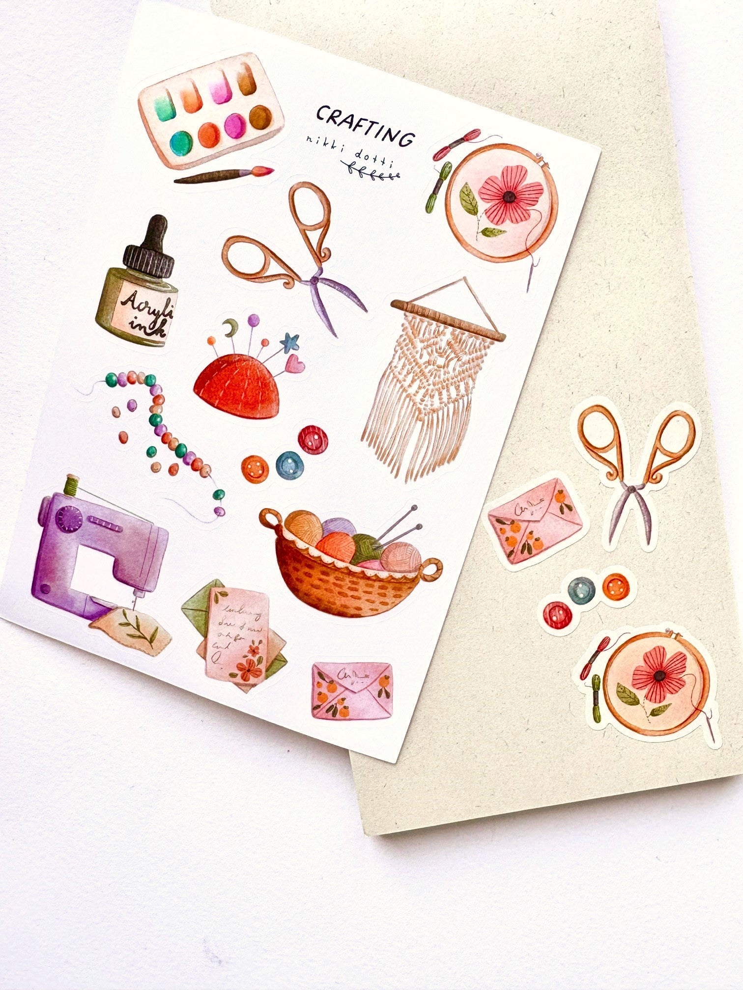 Stickervel - Crafting