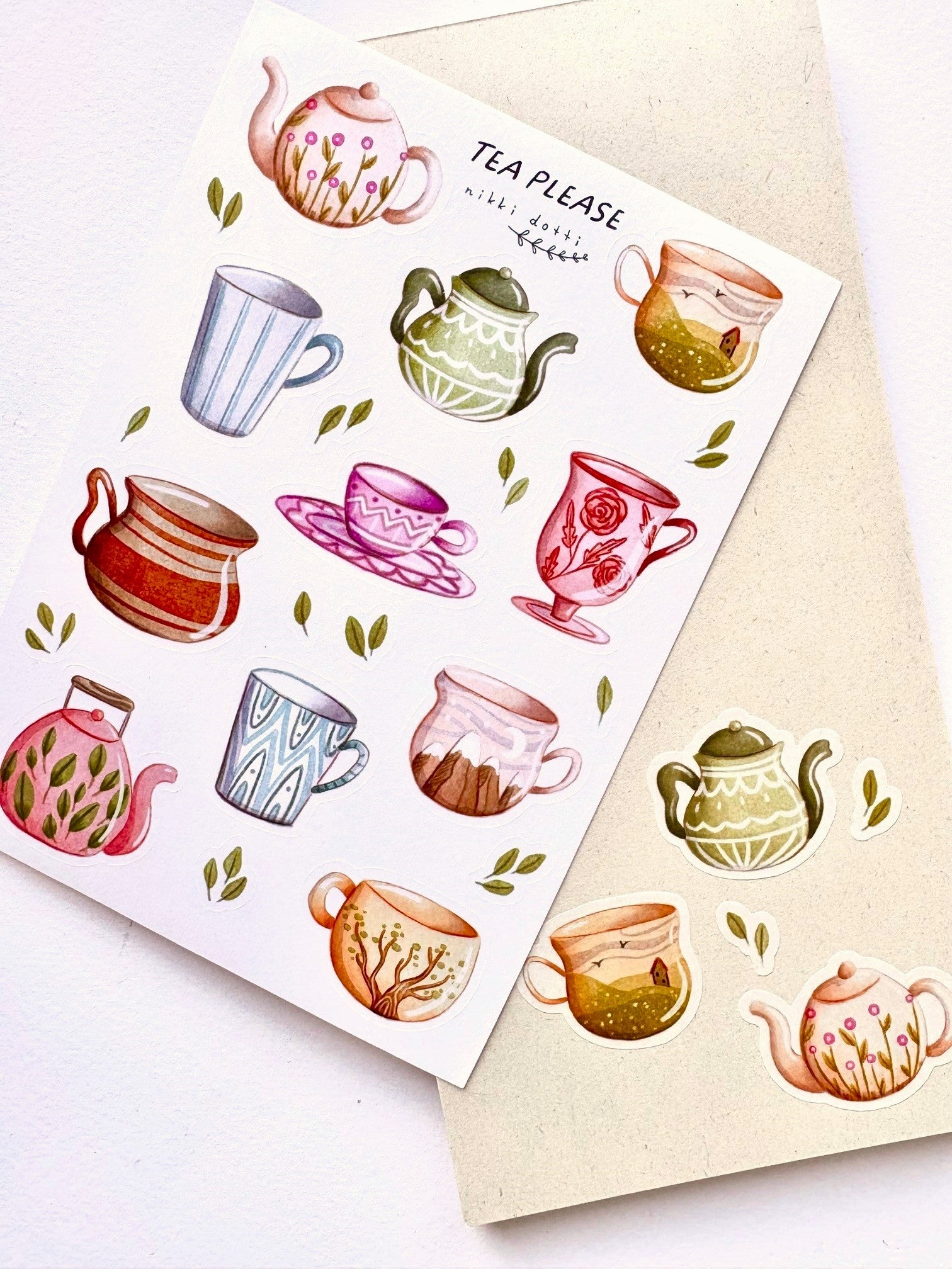 Stickervel - Tea please