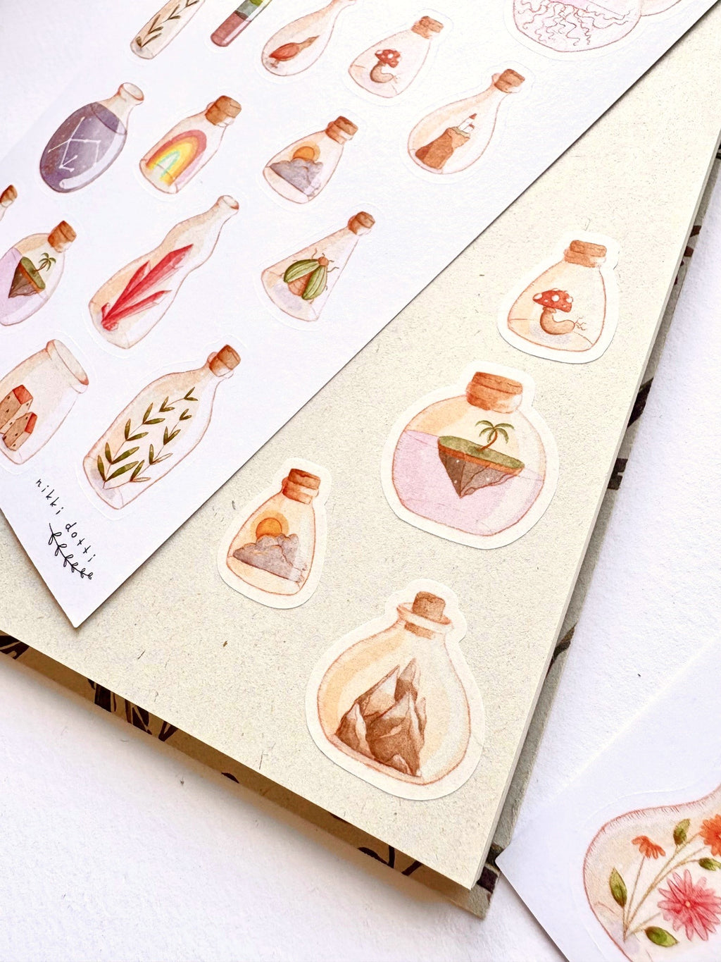 Stickervel - Strange potions