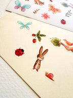 Sticker sheet - Spring garden