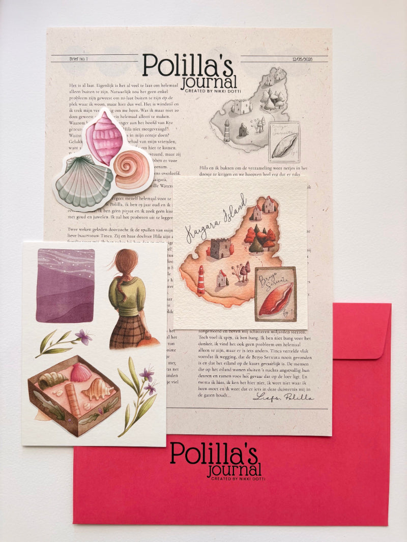 Mail club - Polilla's journal - brief 1
