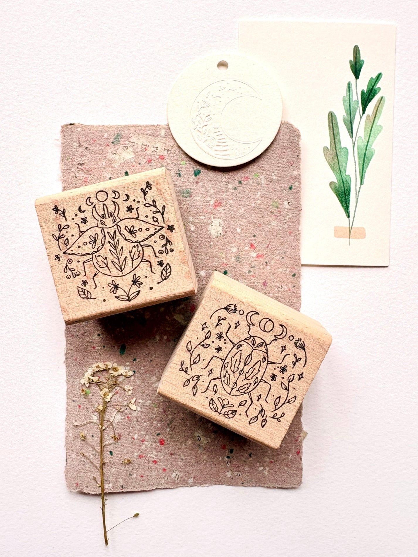 Stempel set - Beetles