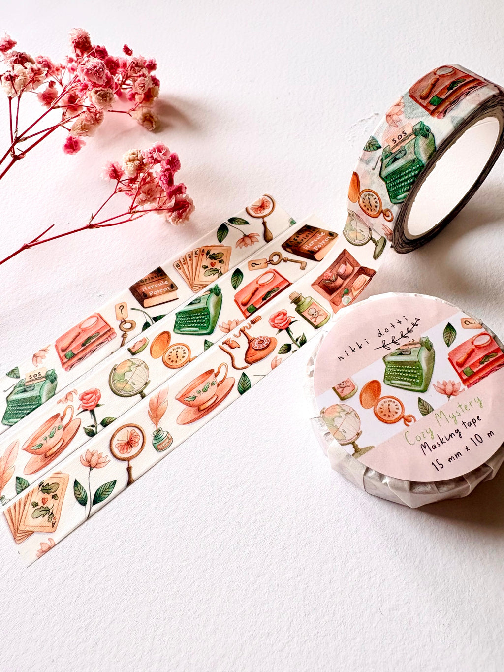 Washi tape - Cozy mystery