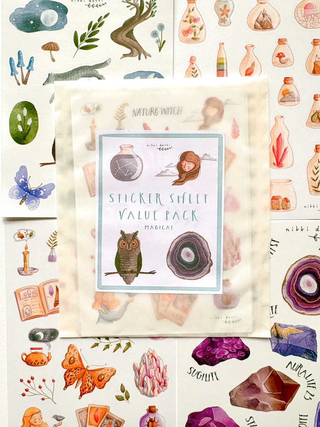 Sticker sheet value pack - Magical