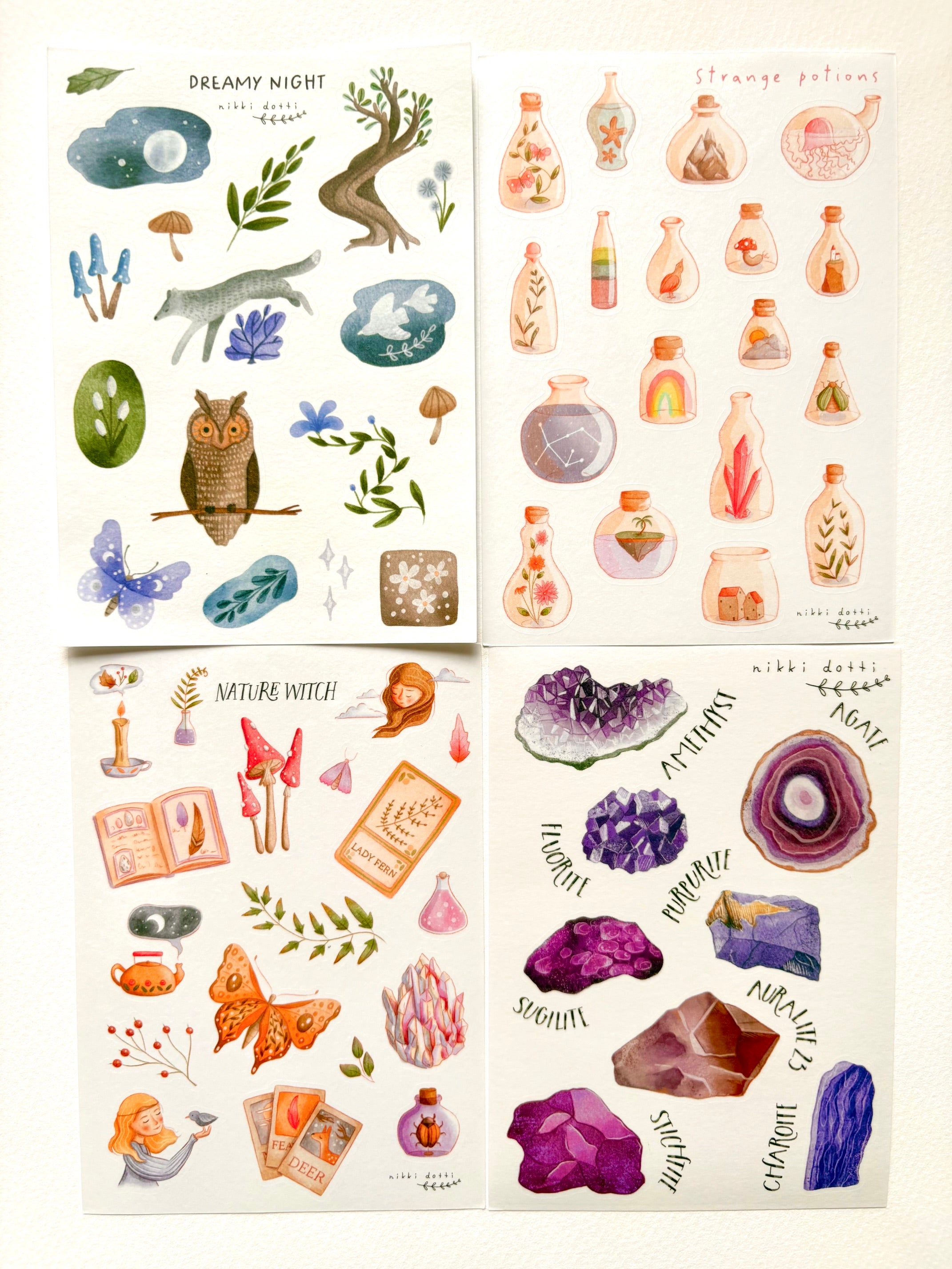 Sticker sheet value pack - Magical