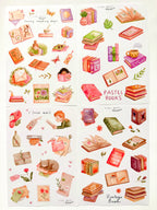 Sticker sheet value pack - Reading