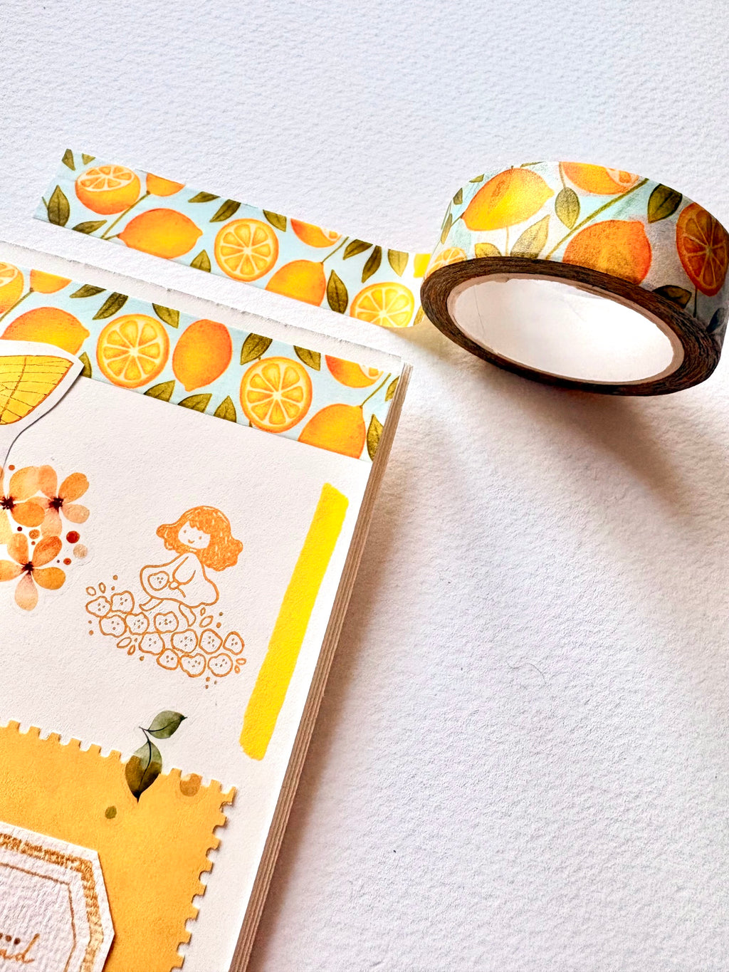 Washi tape - Lemons