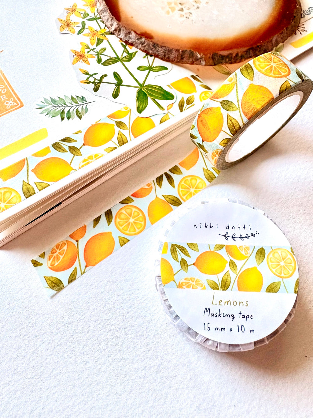 Washi tape - Lemons