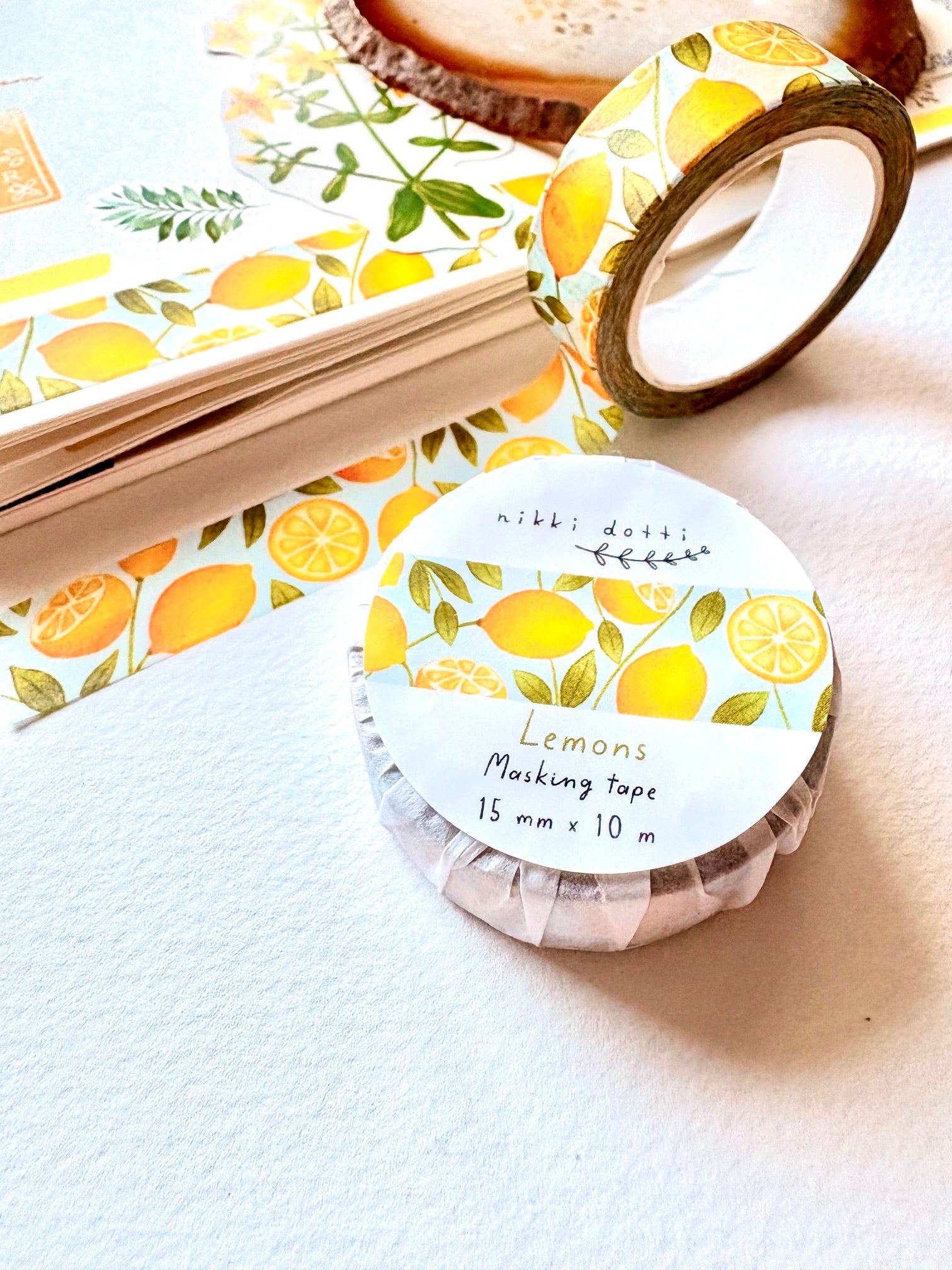 Washi tape - Lemons