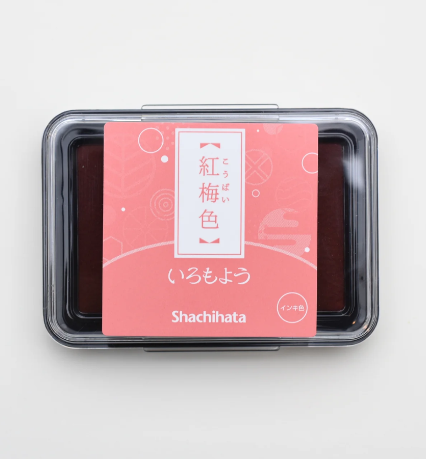 Ink pad Shachihata Iromoyo - Kobai Iro - Nude pink