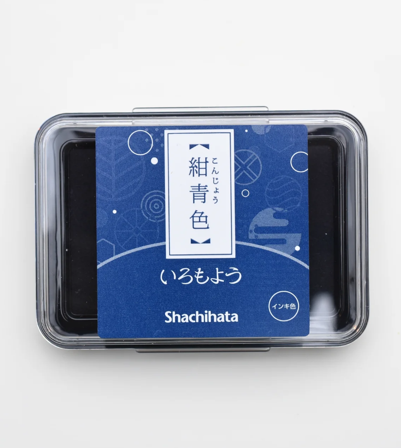 Ink pad Shachihata Iromoyo - Konjo Iro - Navy