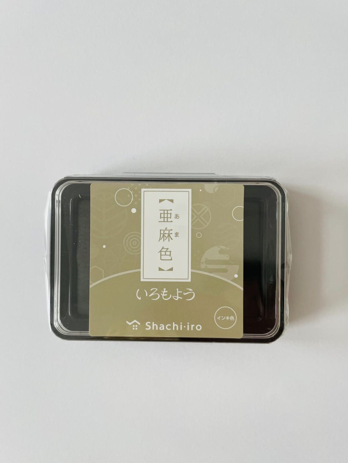 Ink pad Shachihata – Shachi Iro – Ama Iro – Flaxen – HAC-1-PGR
