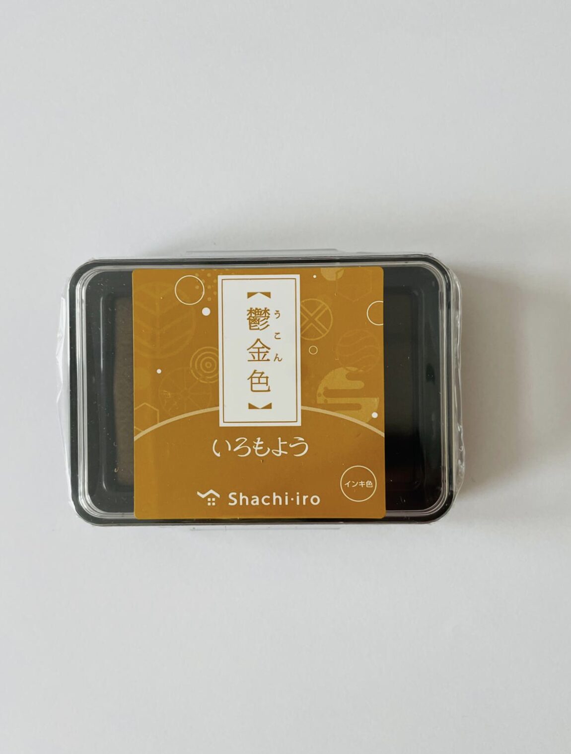 Ink pad Shachihata – Shachi Iro – Ukon Iro – Turmeric Yellow – HAC-1-TY