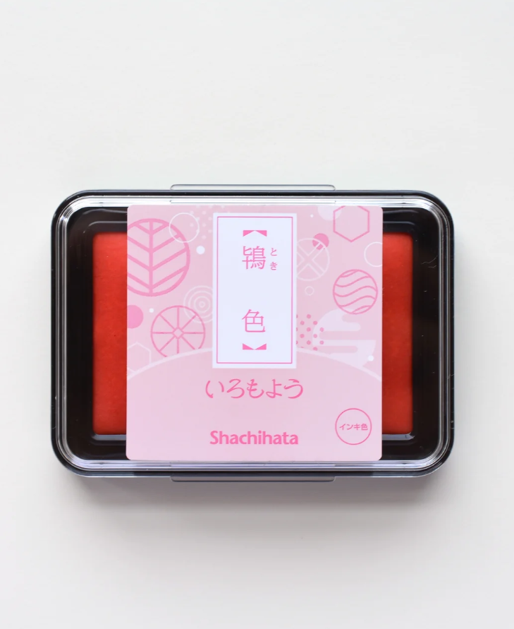 Ink pad Shachihata Iromoyo - Toki Iro - Pale Pink