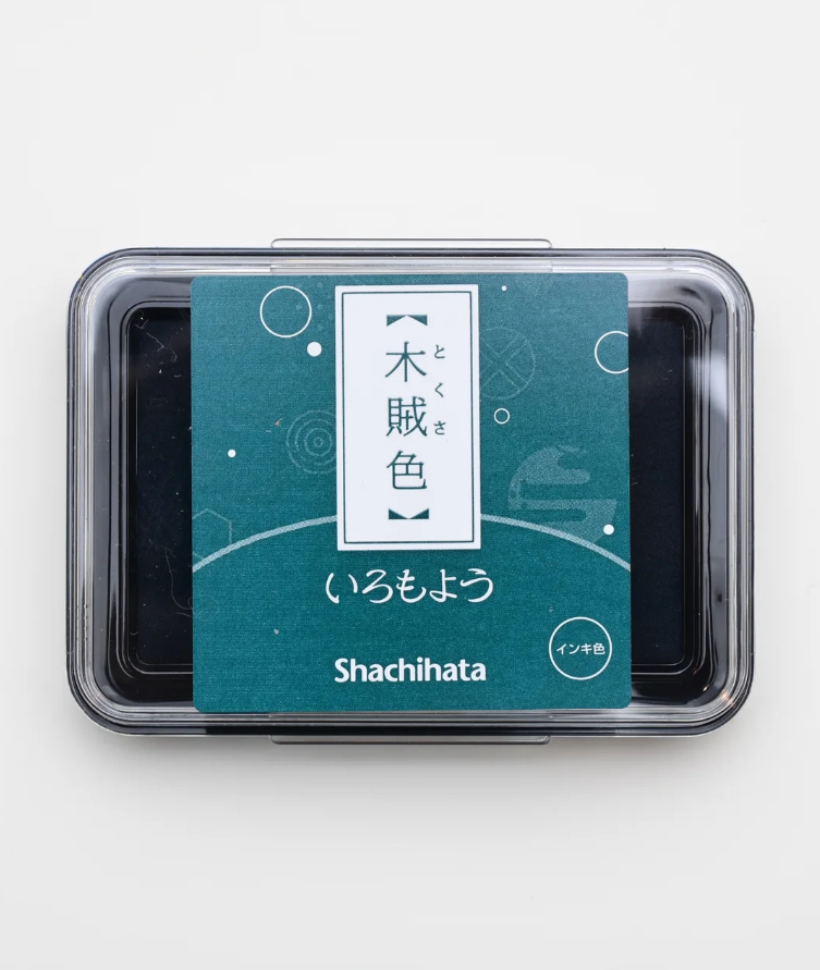 Ink pad Shachihata Iromoyo - Tokusa Iro - Horsetail