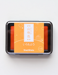 Ink pad Shachihata Iromoyo - Yamabuki Iro - Chrysanthemum yellow