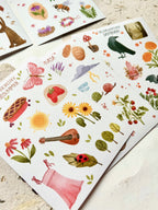 Sticker set Wheel of the Year - 8 sheets